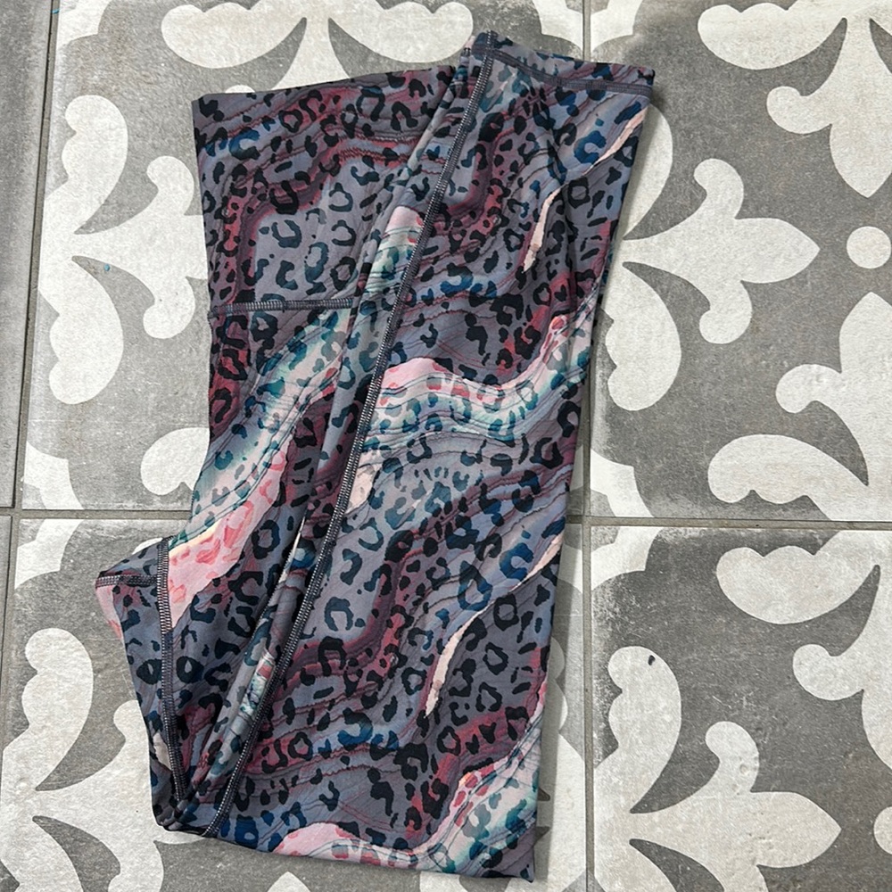 Fabletics leopard print leggings